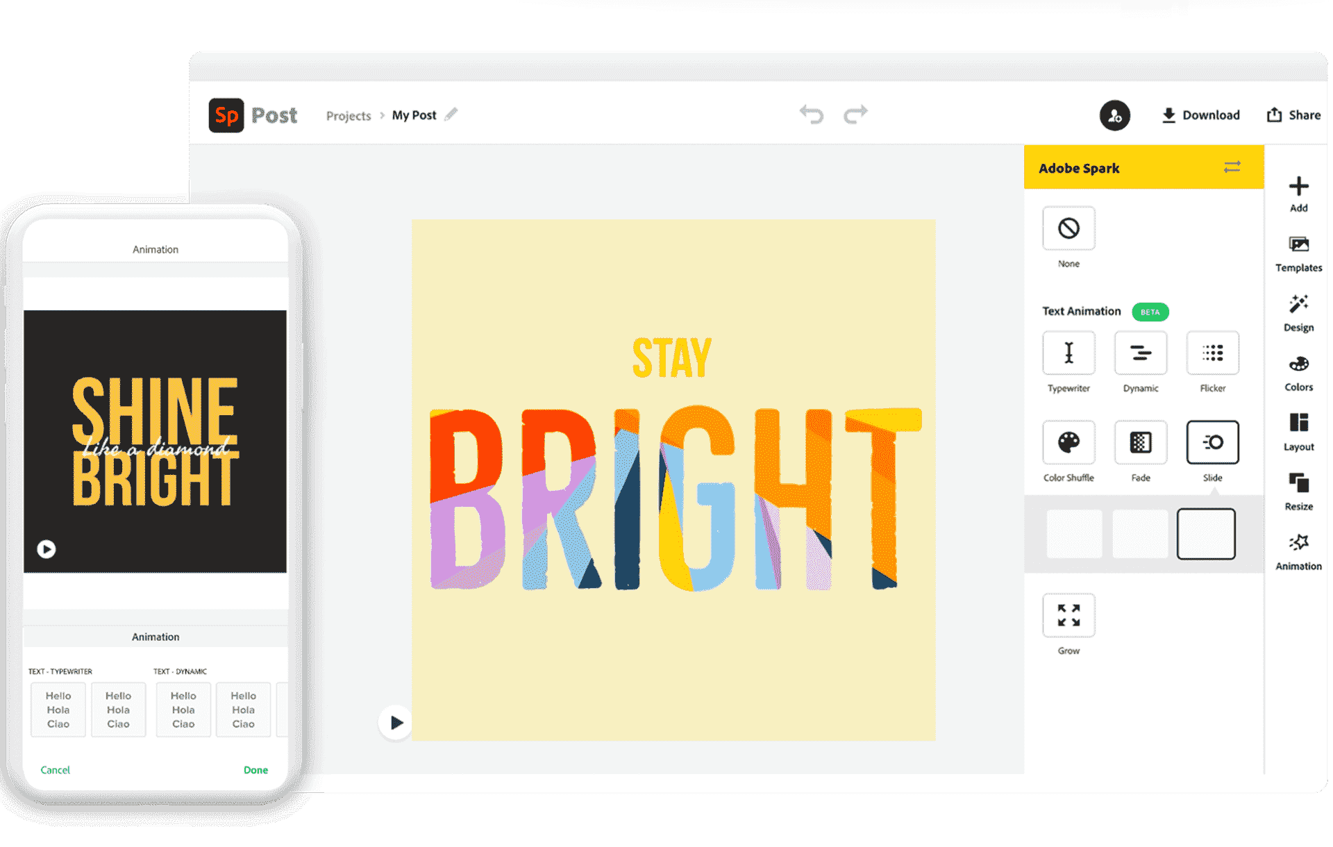 motion graphic video